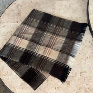 Cashmere Wool scarf plaid